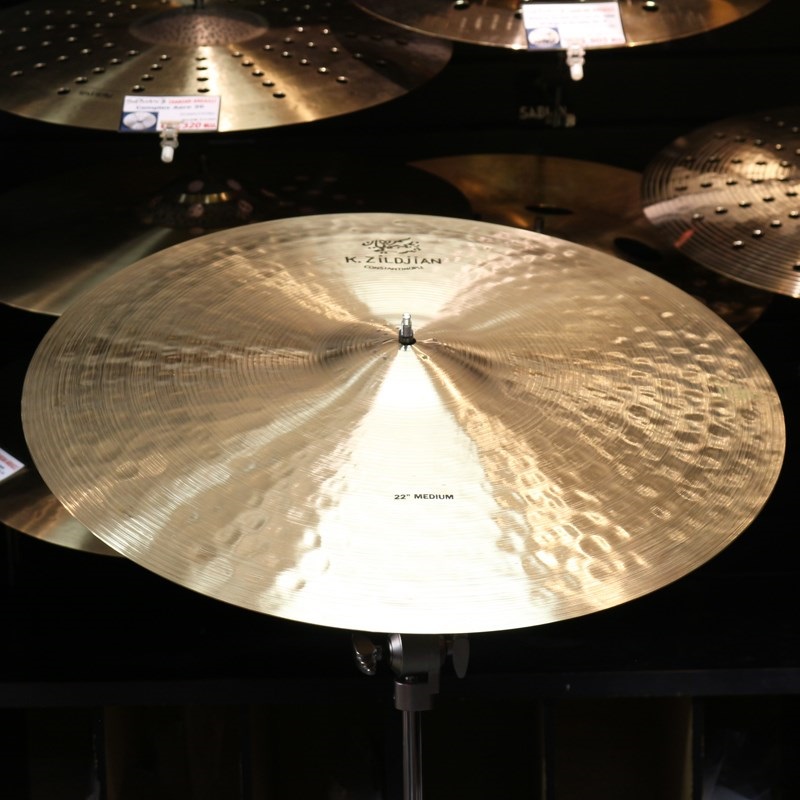 Zildjian K Constantinople Medium Ride 22 [NKZL22CONRM/2636g]【創業400周年記念 Zildjian K Constantinople フェア】