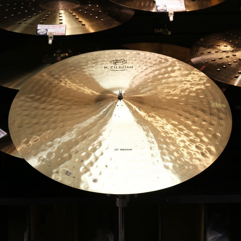 Zildjian K Constantinople Medium Ride 22 [NKZL22CONRM/2762g]【創業400周年記念 Zildjian K Constantinople フェア】