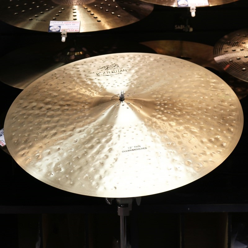 Zildjian K Constantinople Thin Ride Overhammered 22 [NKZL22CONTROH/2204g]【創業400周年記念 Zildjian K Constantinople フェア】