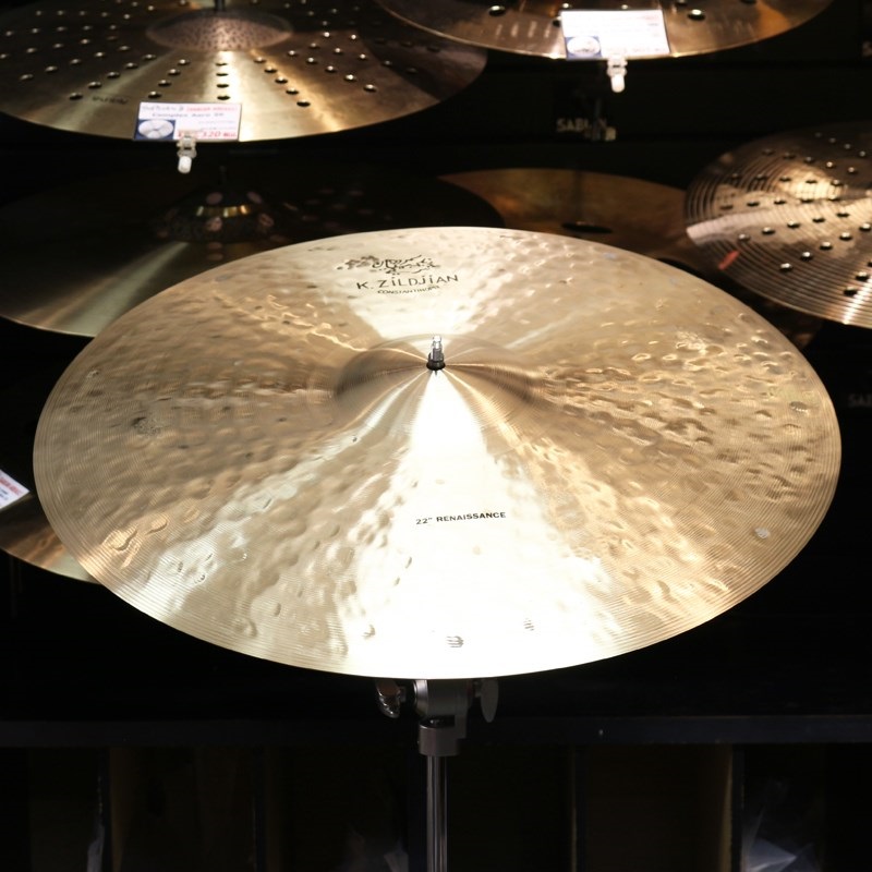 Zildjian K Constantinople Renaissance Ride 22 [NKZL22CONRR/2538g]【創業400周年記念 Zildjian K Constantinople フェア】