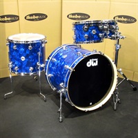 Collector's Pure Maple 4pc Drum Kit [BD22，FT16，TT12&10 / Blue Moonstone Finish Ply]