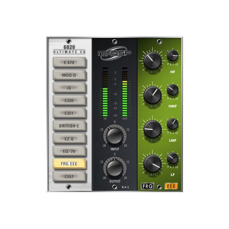 McDSP 6020 Ultimate EQ Native v7(オンライン納品)(2時間以内に納品)