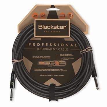 Blackstar 【GW激得セール】 Professional Instrument Cable 3m (S/S)