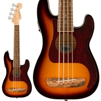 Fullerton Precision Bass Uke (3-Color Sunburst/Walnut Fingerboard)