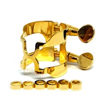 【お取り寄せ品】「Sir/GP」 ソプラノサックス ラバー用 irリガチャー 金メッキ