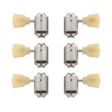 Gibson Vintage Nickel Machine Heads， Yellow Buttons[PMMH