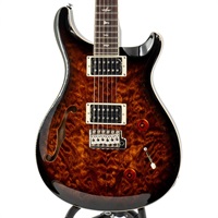 SE Custom 22 Semi-Hollow Quilt (Black Gold Sunburst) 【限定生産モデル】