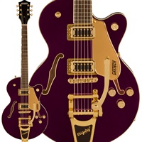 G5655TG Electromatic Center Block Jr. Single-Cut with Bigsby and Gold Hardware (Amethyst/Laurel)