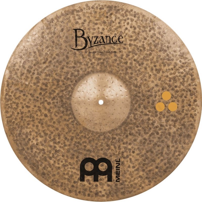 MEINL Byzace Dark Double Down Crash Ride 21 -Matt Halpern- [B21DDCR]