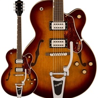 G2420T Streamliner Hollow Body with Bigsby Broad'Tron BT-3S Pickups (Havana Burst/Laurel)