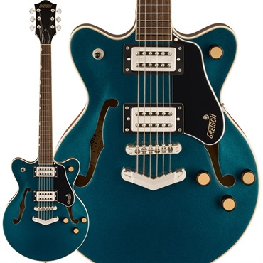 GRETSCH G2655 Streamliner Center Block Jr. Double-Cut with V-Stoptail (Midnight Sapphire/Laurel)