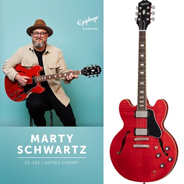 Epiphone Marty Schwartz ES-335 (Sixties Cherry) ｜イケベ楽器店