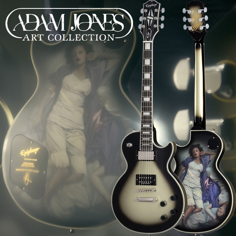 Adam Jones Les Paul Custom Art Collection: Korin Faught’sSensation， Antique Silverburstの商品画像