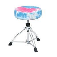 1st CHAIR ROUND RIDER Limited Tie-Dye Fabric Top Seats [HT430TDPS] フローレセントピンクスカイ【限定品】【9月8日入荷】