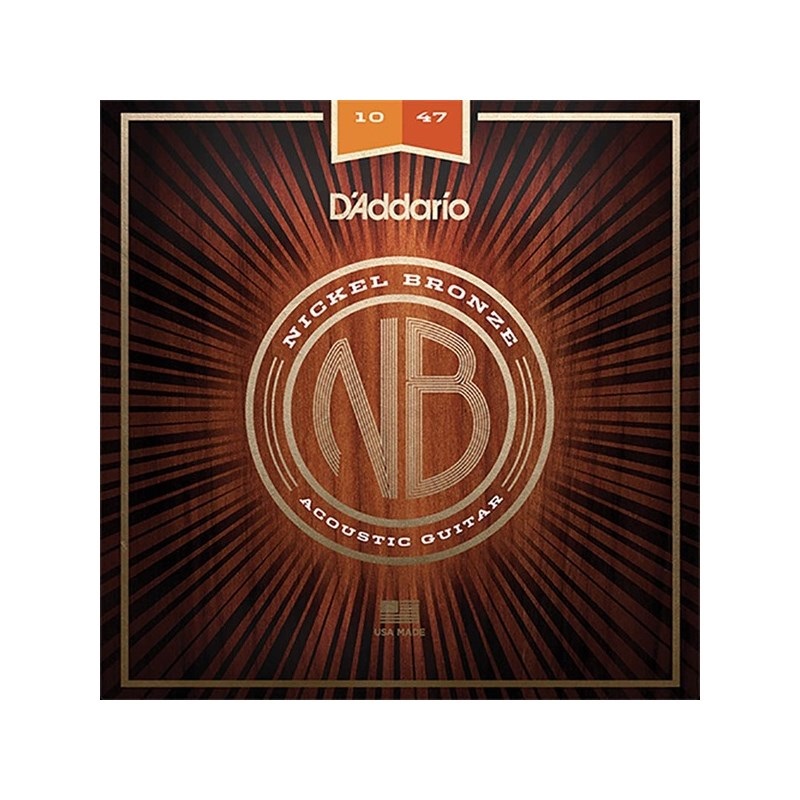 Nickel Bronze Wound Acoustic Guitar Strings [NB1047/Extra Light 10-47] 【在庫処分超特価】