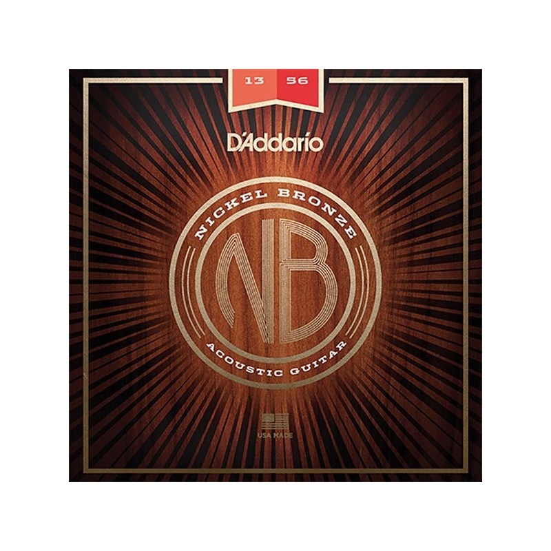 Nickel Bronze Wound Acoustic Guitar Strings [NB1356/Medium 13-56] 【在庫処分超特価】