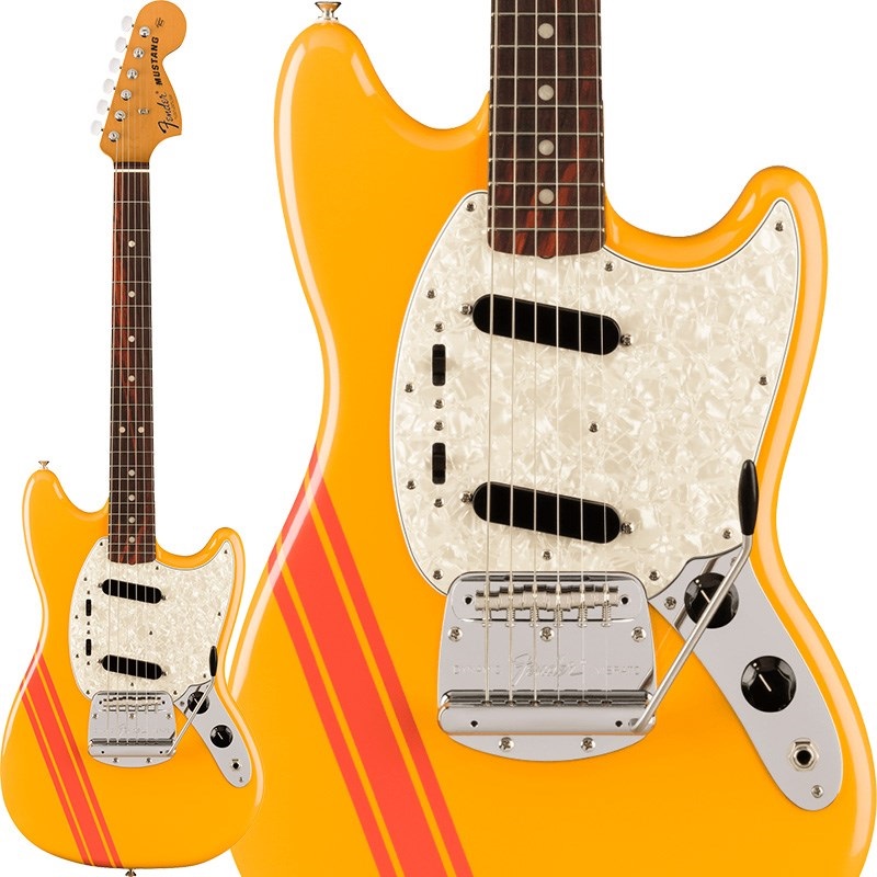 Fender MEX Vintera II 70s Competition Mustang (Competition Orange ...