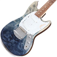 IKEBE ORIGINAL ORDER MMG1-LTD Flame Tochi Top/NJ (BLU-GRD) #15647 【特価】
