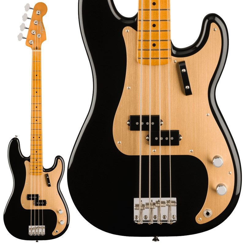 Vintera II 50s Precision Bass (Black/Maple)の商品画像