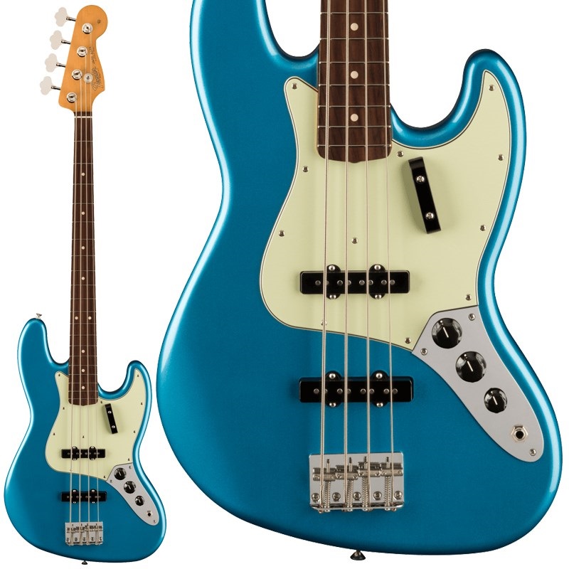 Vintera II 60s Jazz Bass (Lake Placid Blue/Rosewood)の商品画像