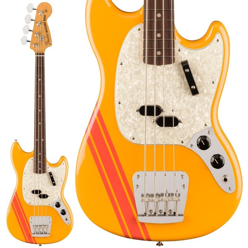 Vintera II 70s Mustang Bass (Competition Orange/Rosewood)の商品画像