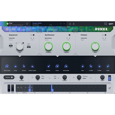 UJAM 【ユージャムスプリングセール！】Usynth PIXEL (ユージャム)(ユーシンセ)(オンライン納品)(2時間以内に納品)
