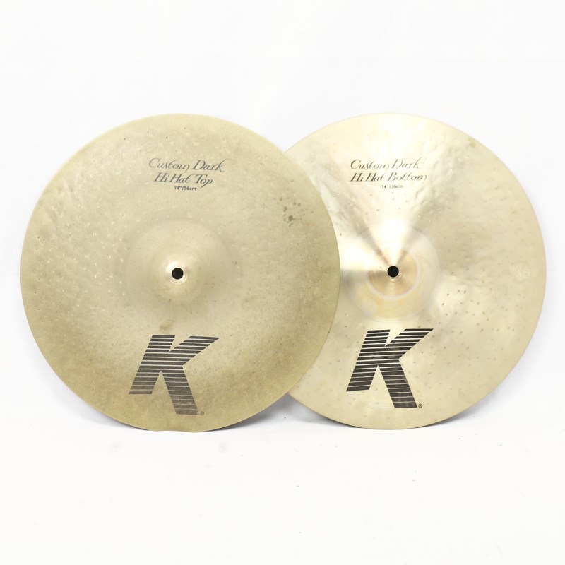 Zildjian K Custom Dark HiHat 14 pair [1086g/1336g]【中古品 