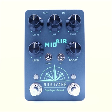 NORDVANG CUSTOM / Mid Air Mid Air/オーバードライブ/箱付属/TS系/2in1/2023年製/エフェクター NORDVANG CUSTOM Mid Air ｜イケベ楽器店オンラインストア
