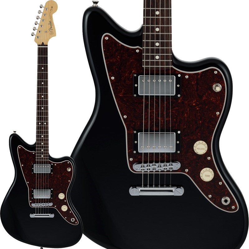 Fender Made in Japan Limited Adjusto-Matic Jazzmaster HH (Black