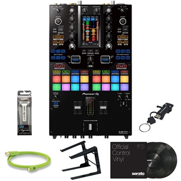 DJM-S11 + DJ必需品5ツールSET 【無償版Serato DJ Pro / rekordbox対応】【プロフェッショナル 2ch DJミキサー】