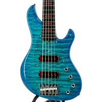 Ove5 Custom Master Grade Quilted Maple Top (See Thru Blue Burst)