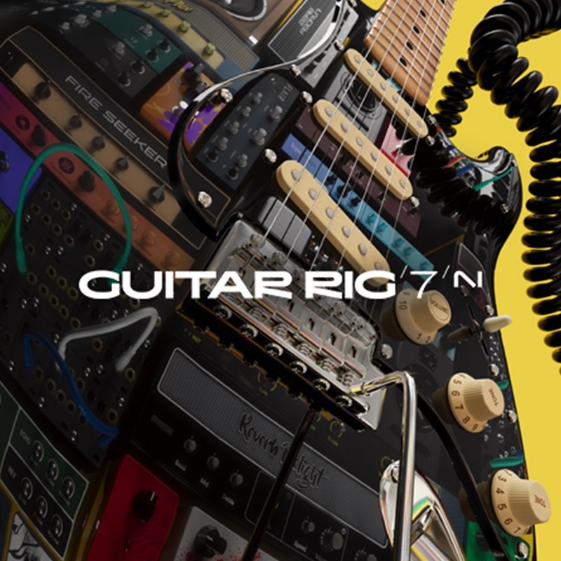 Native Instruments Guitar Rig 7 Pro (ネイティブインストルメンツ)(ギターリグ)(オンライン納品)(2時間以内に納品)