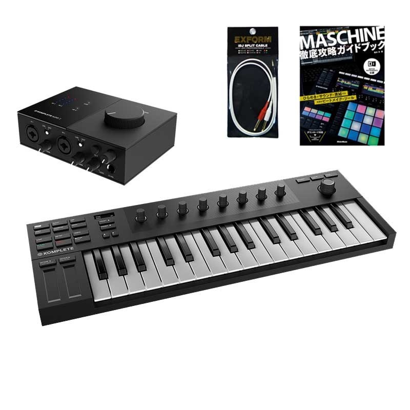 Native Instruments KOMPLETE KONTROL M32 + KOMPLETE AUDIO 2