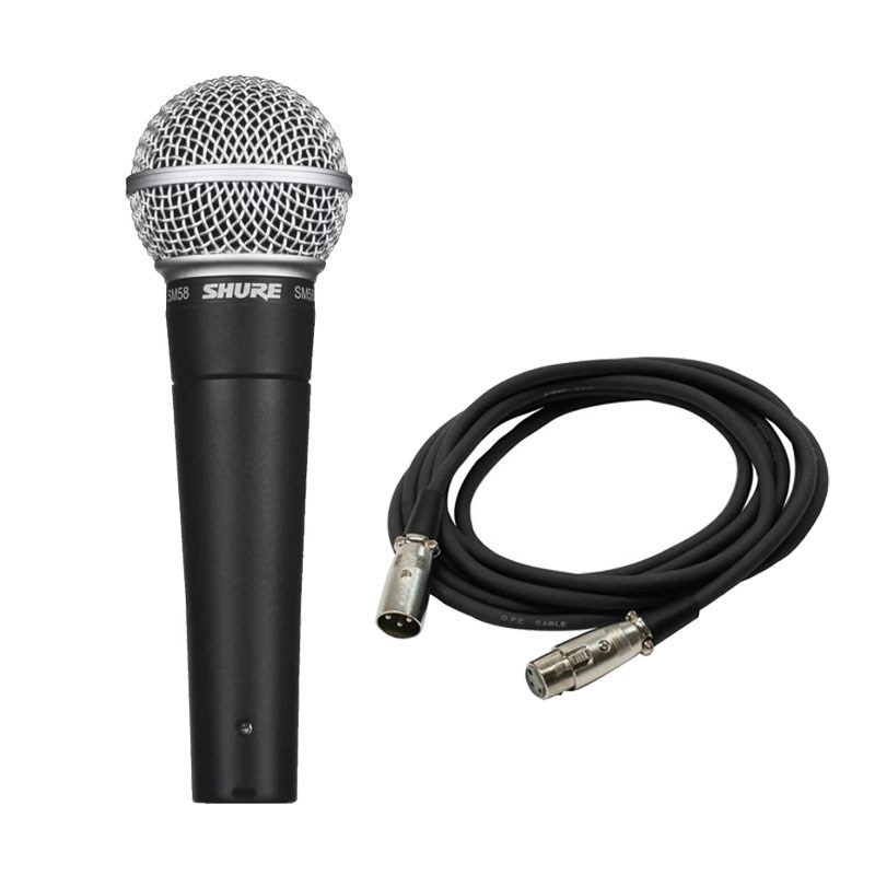 販売売品 SHURE SM58 コード付き - 楽器/器材