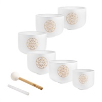 SOLCSBSET [Sonic Energy Solfeggio Crystal Singing Bowl Set]