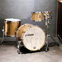 SQ1 Series 4pc Drum Kit [SQ1322 ＋ SQ1-1007TT / BD22、FT16、TT10&12 / Satin Gold Metallic]