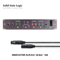 Fusion+Oyaide INNOVATOR高品位ケーブル４本セット【2.0ｍ】(XLR/XLR)【台数限定特価】