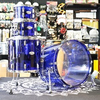 CRB524P/C #742 [CRYSTAL BEAT 4 pc Drum Shell Pack / Frost Acrylic] - Blue Sapphire 【Crystal Beat発売50周年/国内限定5セット】