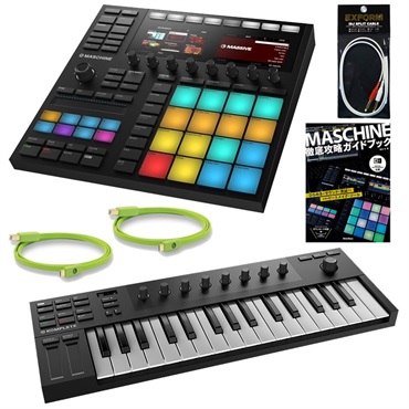 MASCHINE MK3 + KOMPLETE KONTROL M32 トラック制作スタンダード6点SET