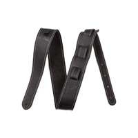 【創業50周年大決算SALE】 Monogrammed Leather Strap， Black， 2[#0990681006]