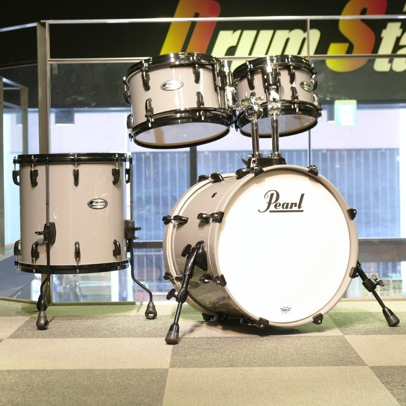 Pearl Masters Maple 4pc Drum Kit - #859 Putty Grey [BD18，TT10&12