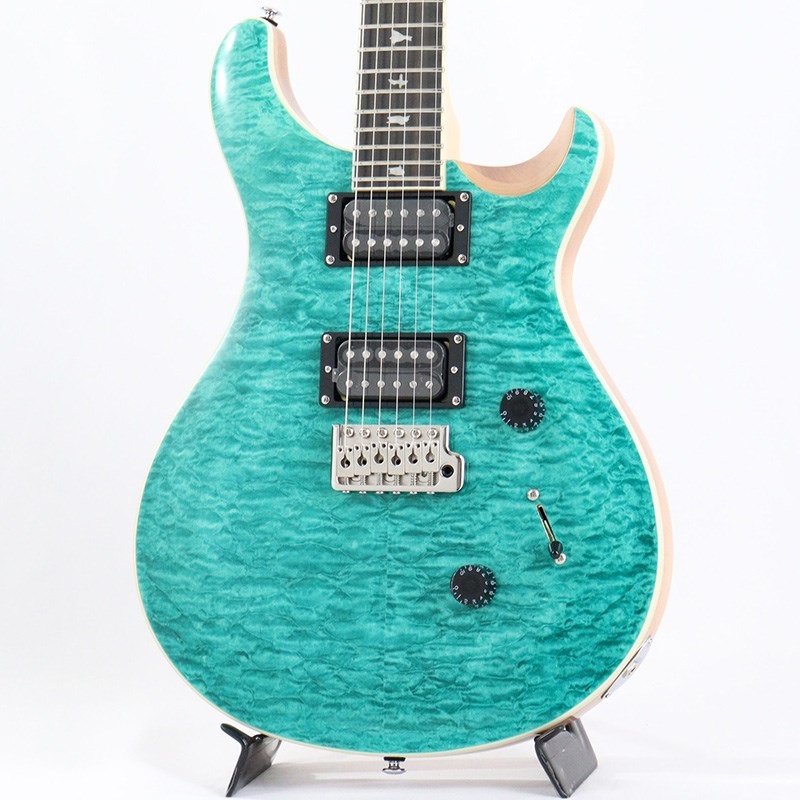 P.R.S. SE Custom 24 Quilt (Turquoise) ｜イケベ楽器店オンラインストア