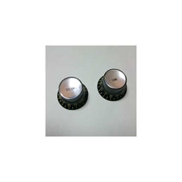 Selected Parts / Vintage Tint Reflector knob Black 1V1T [8506]