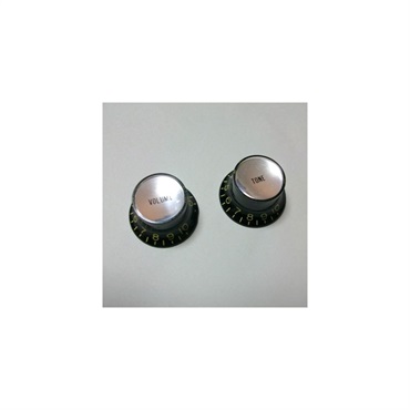 Montreux Selected Parts / Vintage Tint Reflector knob Black 1V1T [8506]