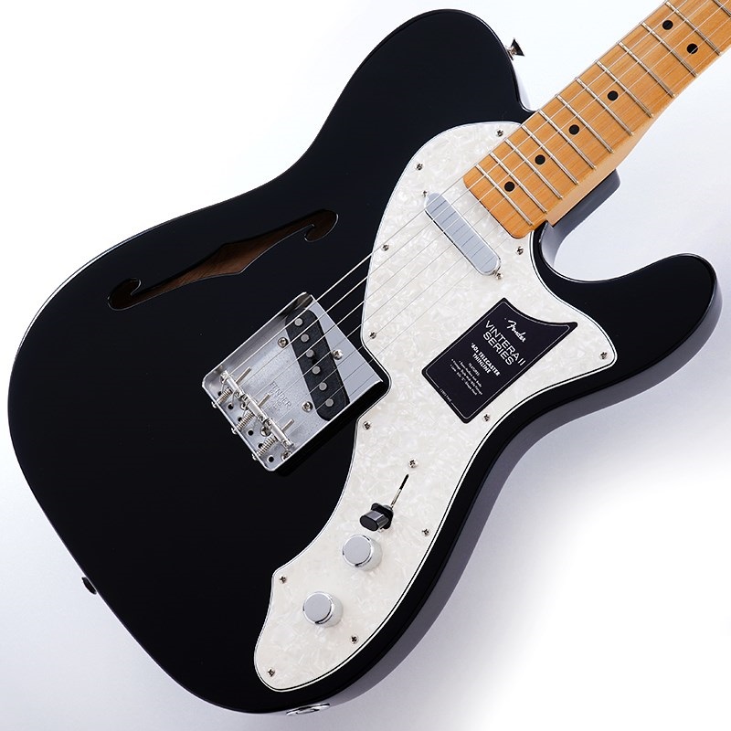 Fender MEX Vintera II 60s Telecaster Thinline (Black) SN.23075754