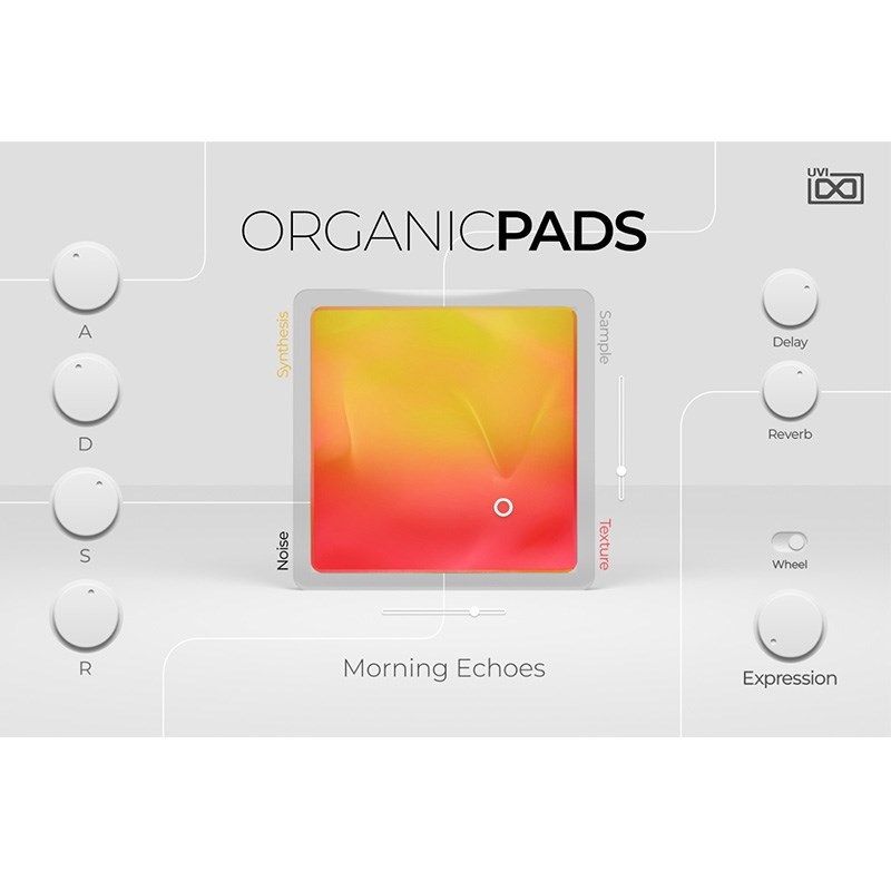 UVI Organic Pads【FALCON 専用エクスパンション】(オンライン納品)