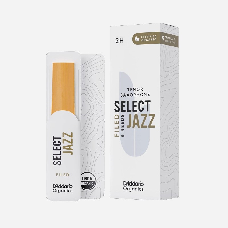 D'Addario Select Jazz テナーサックスリード 2H 23枚 D'Addario Woodwinds (RICO) 《硬さ：2H》テナーサックス用リード