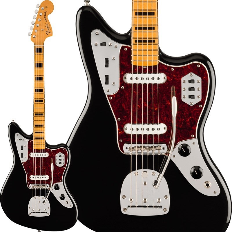 Fender MEX Vintera II 70s Jaguar (Black) ｜イケベ楽器店