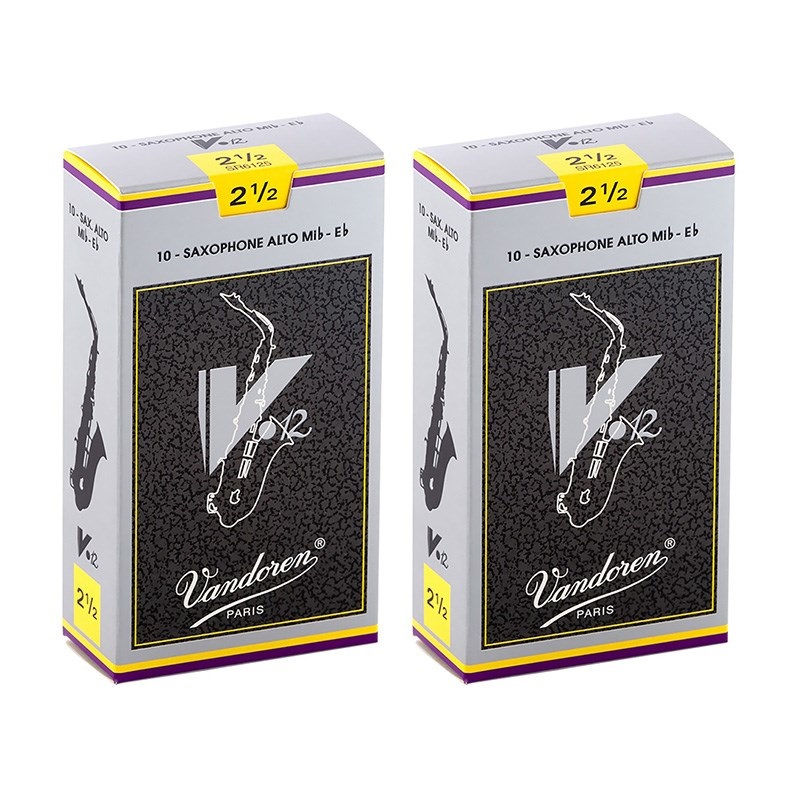 VANDOREN 【2個セット】《硬さ：2-1/2》アルトサックス用リード