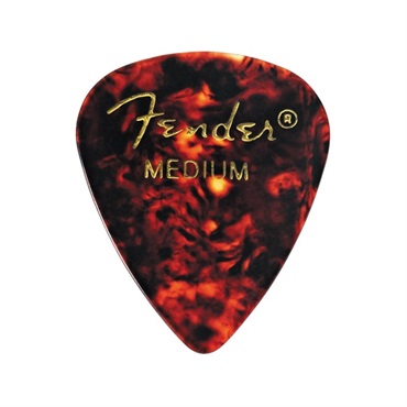 Fender USA CLASSIC CELLULOID PICKS， 351 SHAPE - 12 PACK【べっ甲柄/Medium】[#1980351800]
